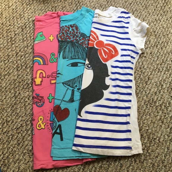 Bundle of 3 Girls Shirts