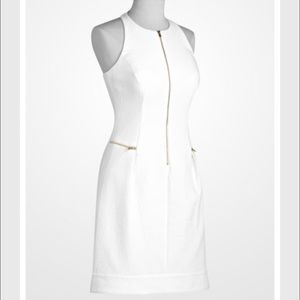 Calvin Klein White Halter Dress