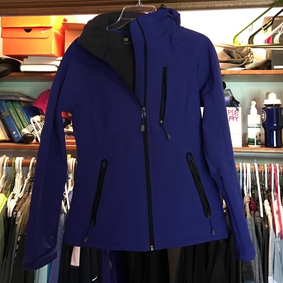 Xersion Fall/Spring Bluish Purple Jacket