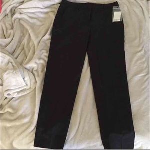 Alexander McQueen silk black dress pants