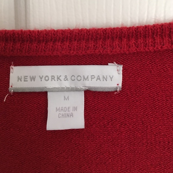 NYCO red sweater - Picture 2 of 2