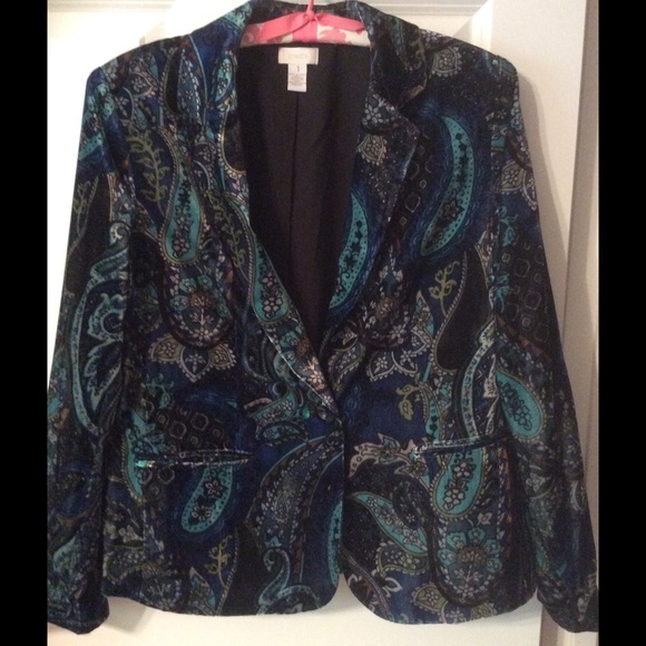 Chico's Jackets & Blazers - Paisley Pattern Chico's Jacket