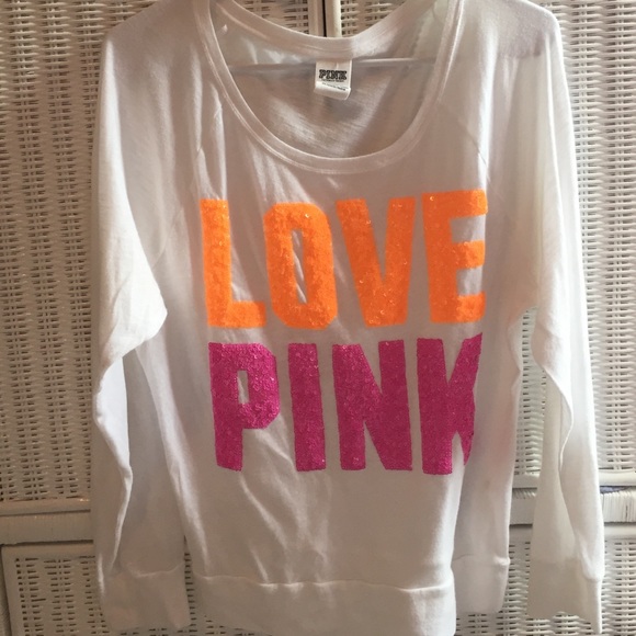 VS PINK long sleeve t shirt