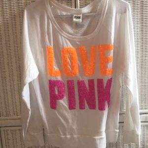 VS PINK long sleeve t shirt