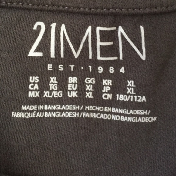 T SHIRT - Gray - Mens Size XL - NWOT - Picture 2 of 2