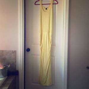 XS Victoria secret yellow maxi dress