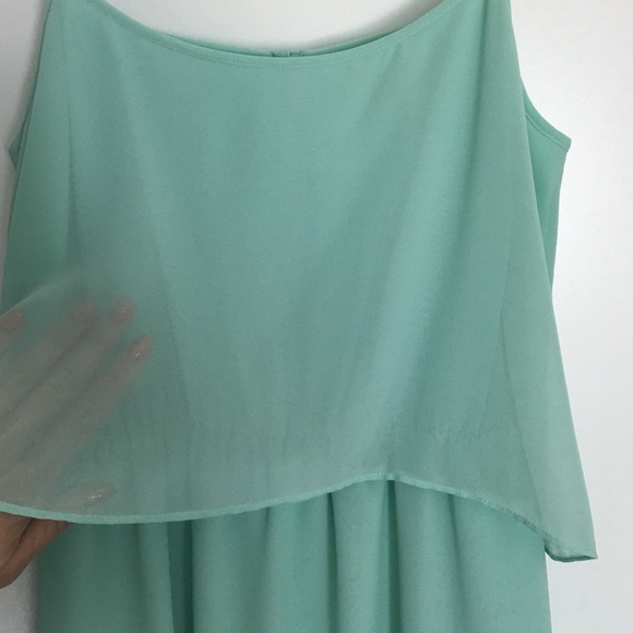 Sea foam green summer dress - Picture 2 of 4