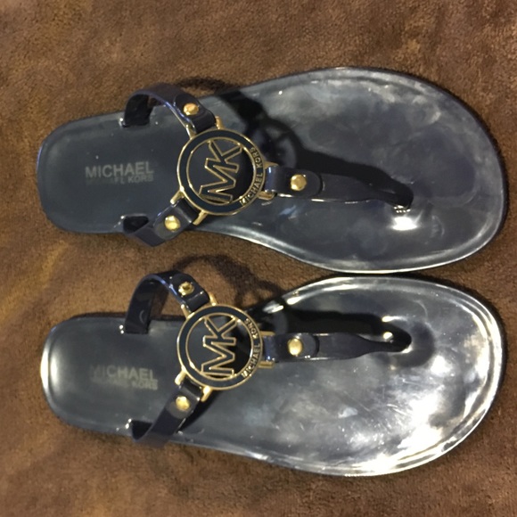 Michael Kors Navy Sandals