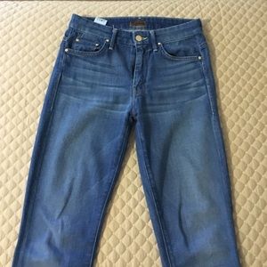 Mother 'The Looker' High Waisted Denim