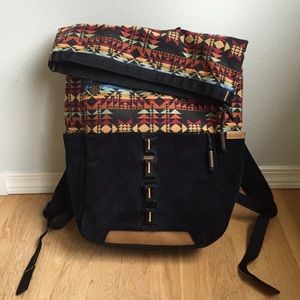 Gently used World Print backpack!