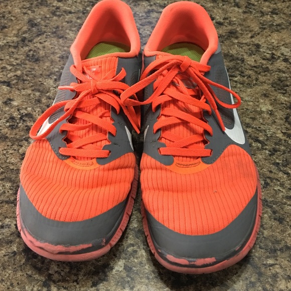 Nike Shoes - Nike Free 4.0 V3 Orange Size 8.5