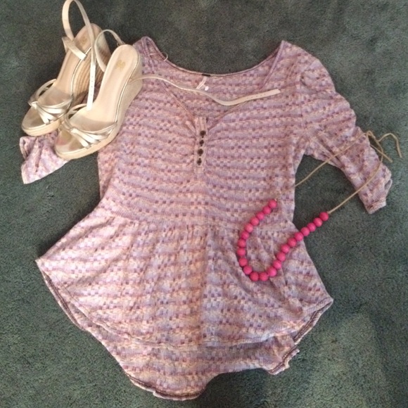 Free People Peplum Top