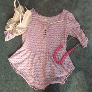 Free People Peplum Top