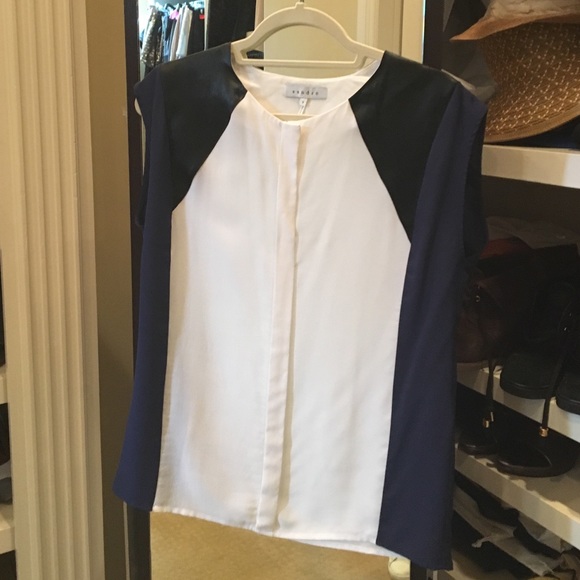 Sandro from Paris silk top