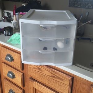 Sterilite 3 drawer storage bin
