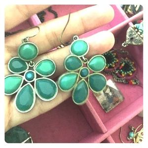 Beautiful blue earrings from Francesca's