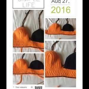 Crochet Bralette/bikini top-LARGEST SELECTION