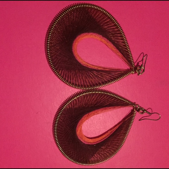 Threaded earrings