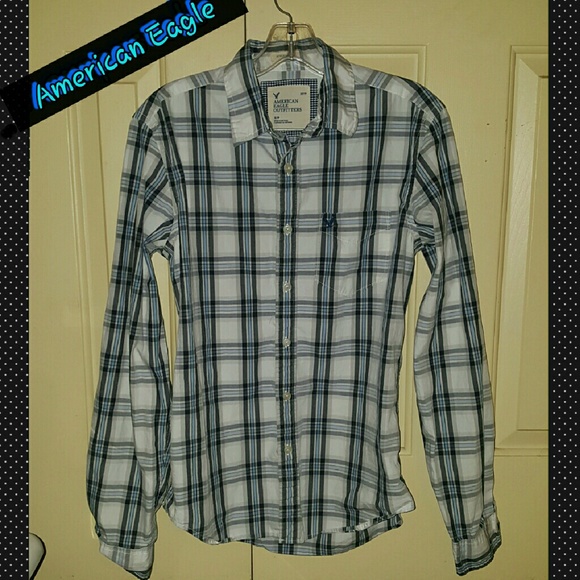 Men's American Eagle button up shirt  (size s/p)
