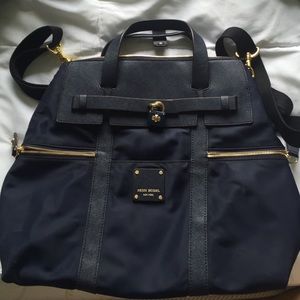 Henri Bendel Navy Jestsetter Convertible Backpack