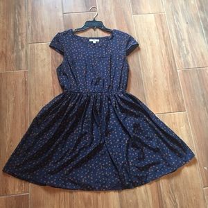 Cute sifted cocoa elastic dress