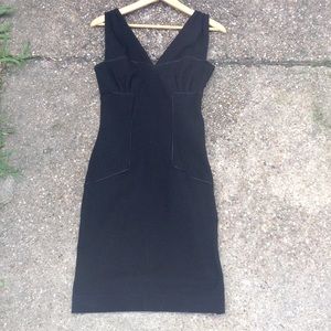 Diane von Furstenberg Black Dress, size 4