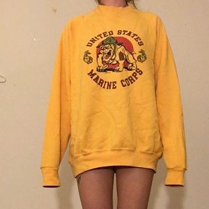 US marines crew neck