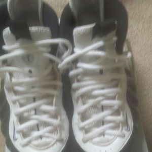 Sneakers slightly worn