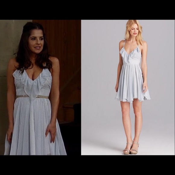 Guess striped ruffles dress (final price) - Picture 1 of 4