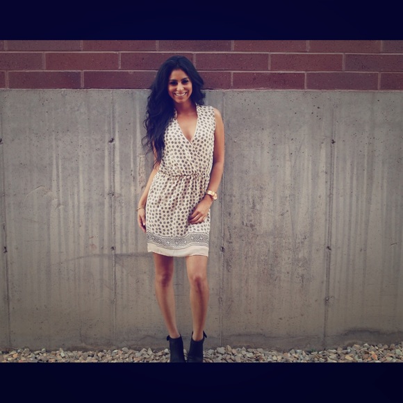 Marigold Printed Dress
