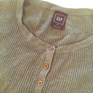 Thin waffle one sleeve. So cozy