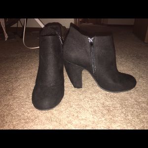 Black booties