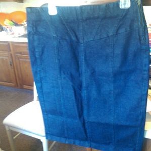 Torrid Denim Pencil Skirt
