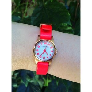 Marc Jacobs Women's Henry Dinky Neon Orange Watch