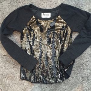 Express sweatshirt top, small