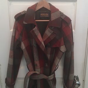Pendleton Portland collection plaid coat