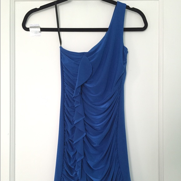 UN DEUX TROIS(Kids Size) One-Shoulder Ruffle Dress