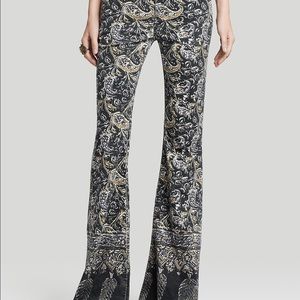 Free people Indian print flare pants