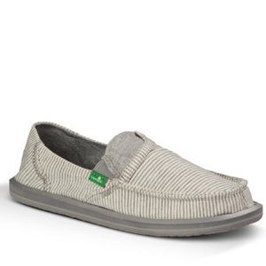 Sanuk Pick Pocket T loafer shoe Sz 7/8