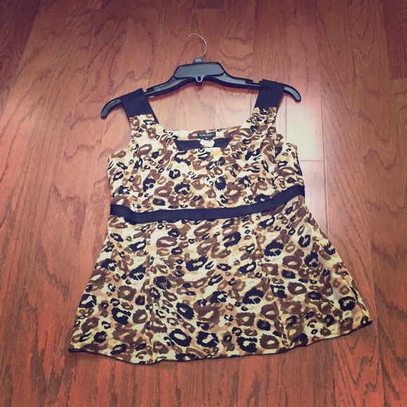 Cheetah print top