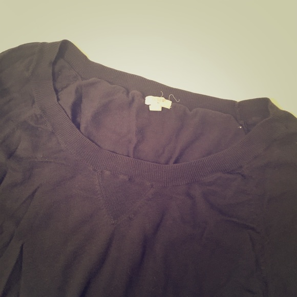 Thin charcoal grey sweater