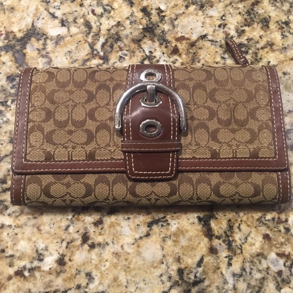 Coach Soho Jacquard Signature Leather
