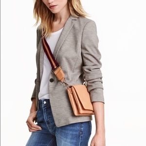 H&M Gray Jersey Blazer