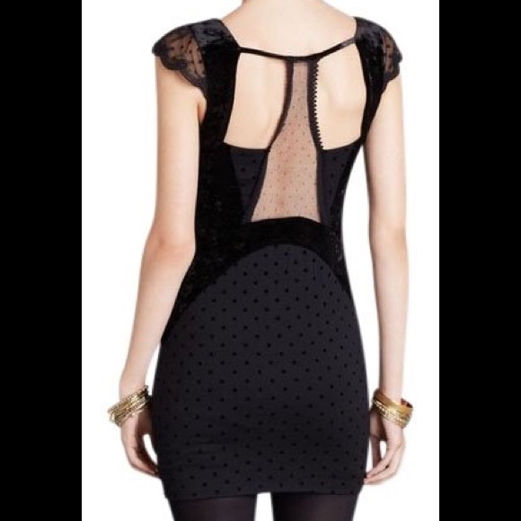 Free People Velvet Lace Dress