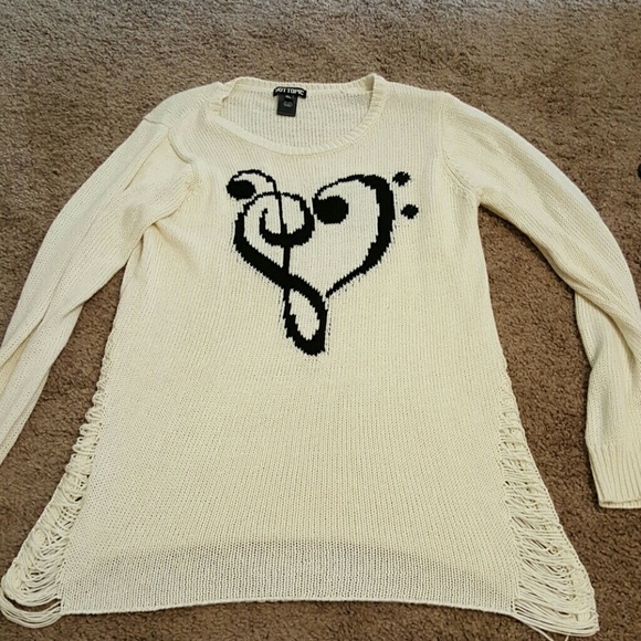 *Price Reduced* Hot Topic music sweater