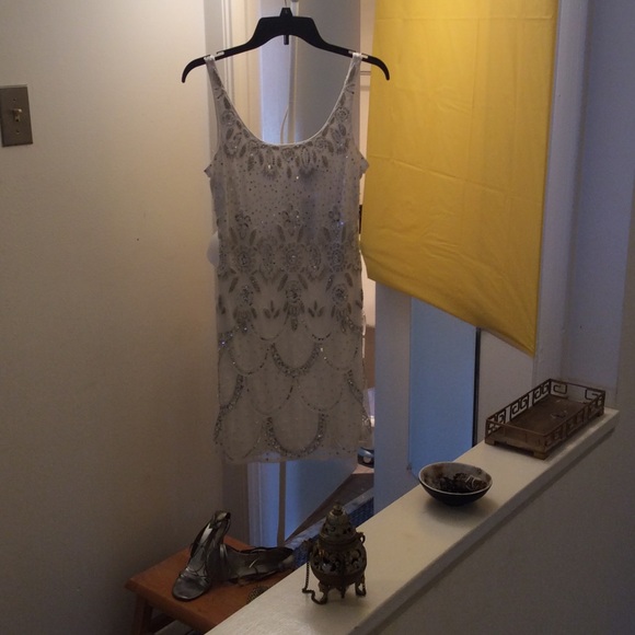 Adrianna Papell  "Summer Sparkle" Slip Dress - Picture 1 of 3