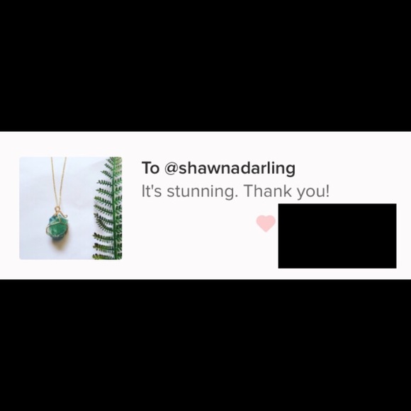 Rough Gemstone Necklace - Picture 4 of 4