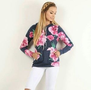 Floral Hoodie