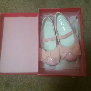 Pink little girl shoes