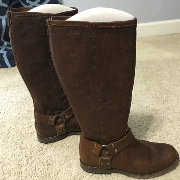 Frye Phillip harness boots